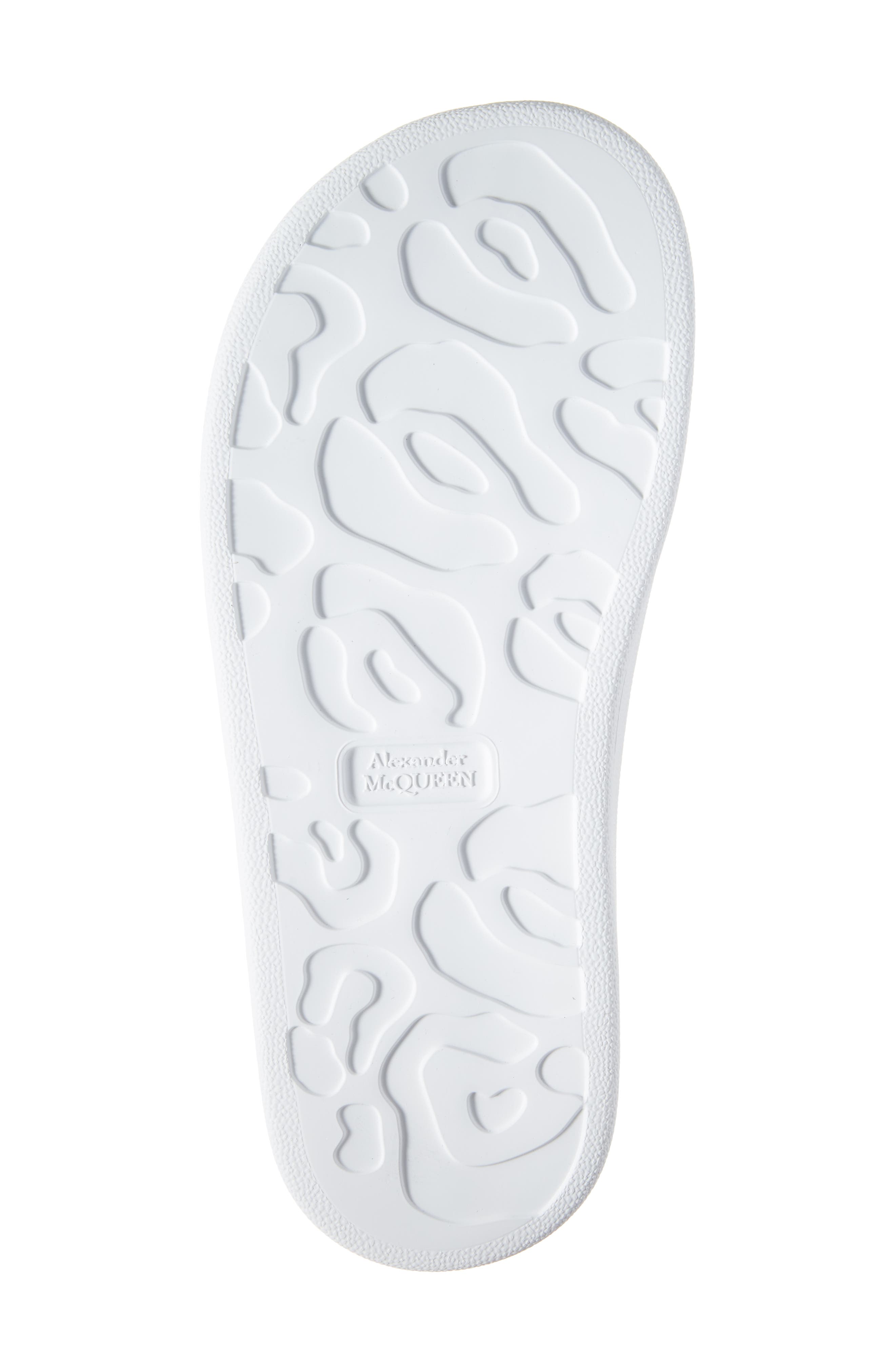 McQueen Oversized Slide Sandal, Alternate, color, 