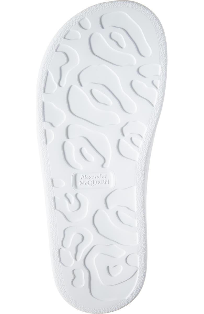 McQueen Oversized Slide Sandal, Alternate, color,