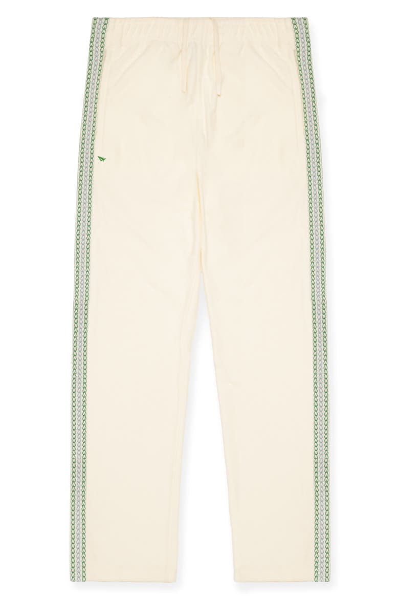 Reverse Terry Track Pants, Main, color, ECRU