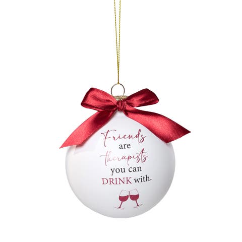 Friend Therapist Christmas Tree Ornament