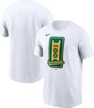 Nike Men's Nike White Athletics Script T-Shirt
