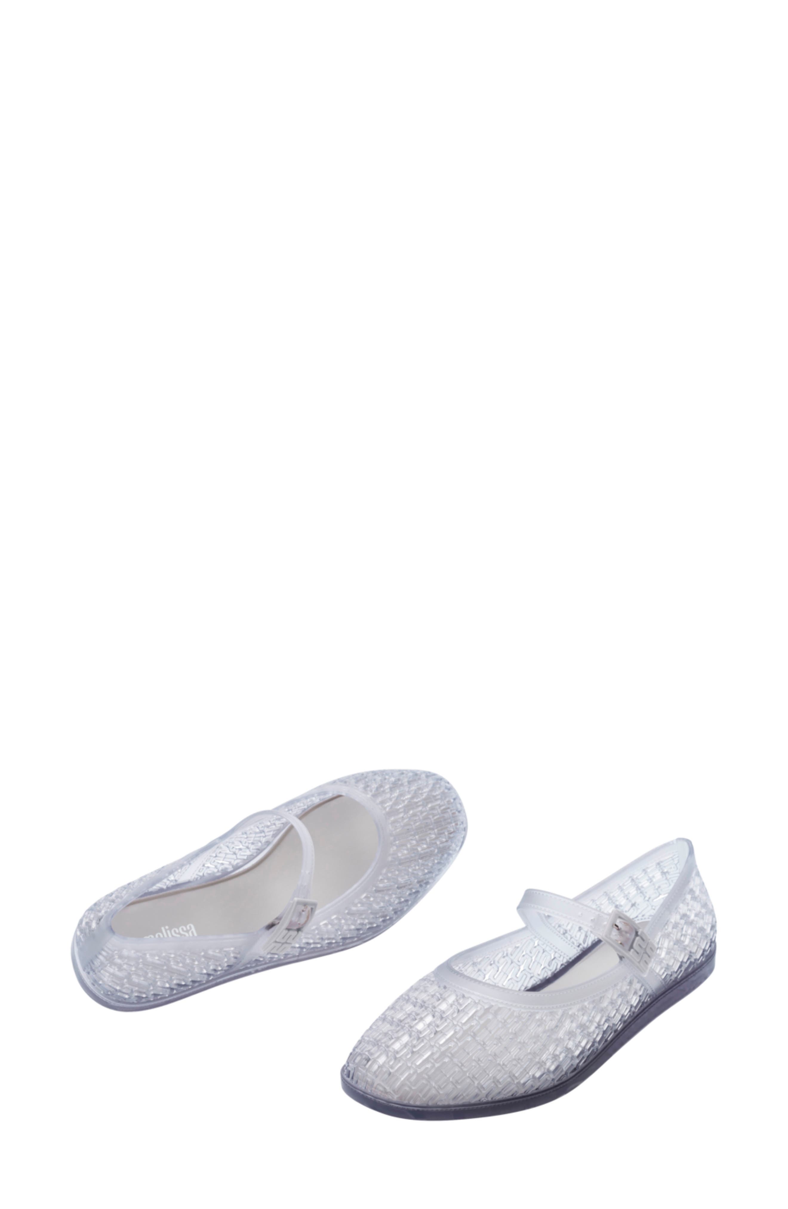 Harper Mary Jane Jelly Flat, Alternate, color, CLEAR