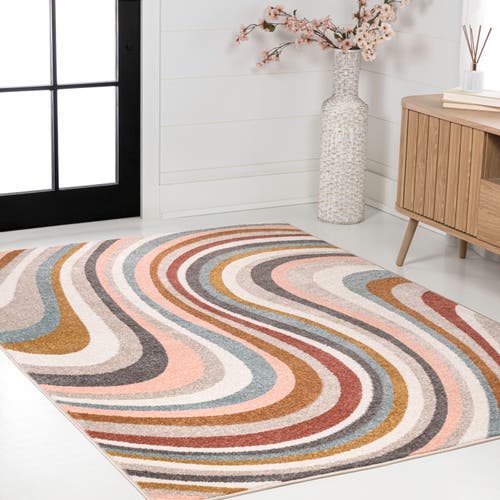Jonathan Y Flow Abstract Swirl Area Rug