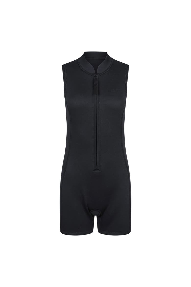 Shorty Sleeveless Wetsuit, Main, color, Jet Black