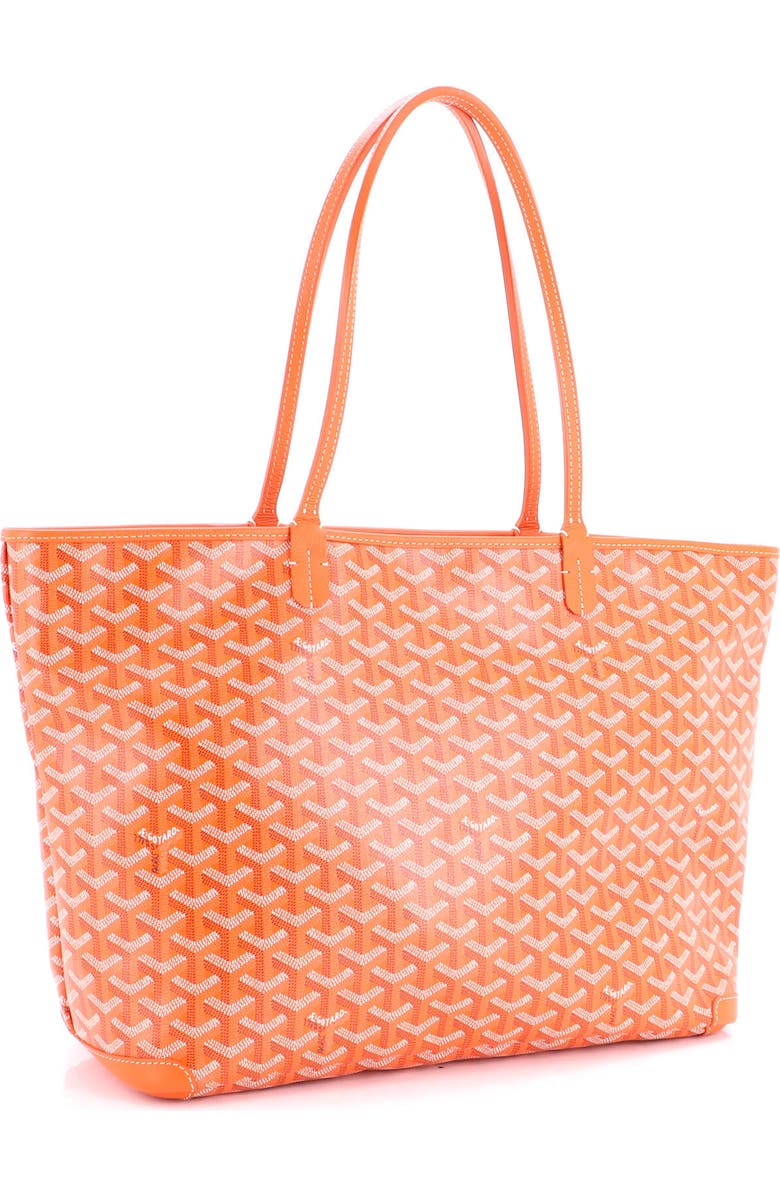 Pre-Owned Goyard Artois Tote Coated Canvas MM, Alternate, color, Orange