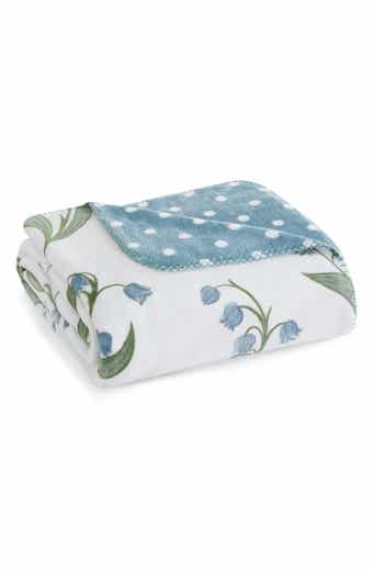 Dionne Reversible Microfiber Plush Throw