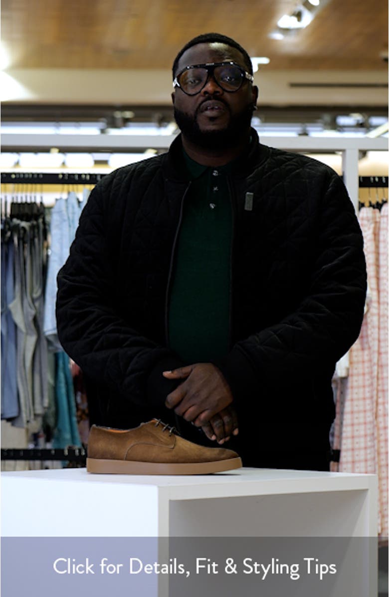 Dilate Suede Sneaker Derby, sales video thumbnail