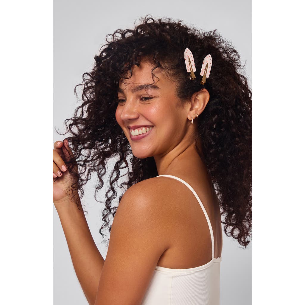 Kitsch 4-pack Creaseless Clips In Red