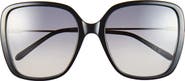 Chloé 57mm Square Sunglasses