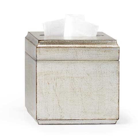York Silver Tissue Cover