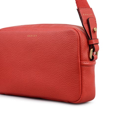 Radley Tavistock Mini Zip Around Crossbody Bag In Red
