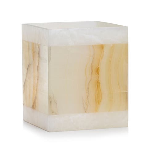 Onix Amber Waste Basket