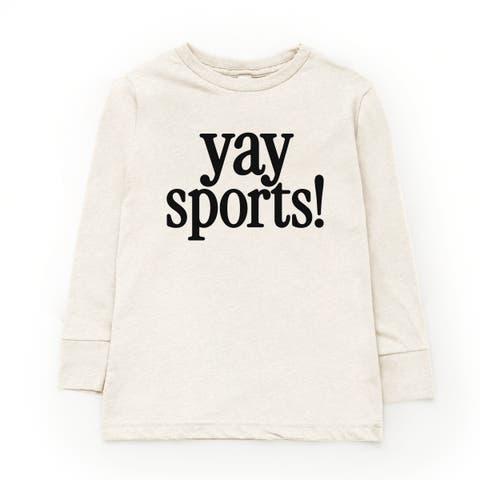 Yay Sports! Long Sleeve T-Shirt (Little Kid & Big Kid)