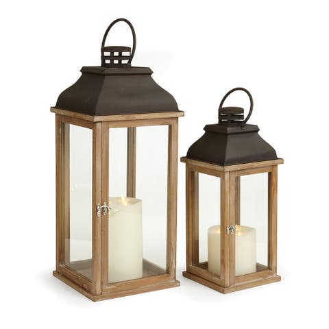 Carmel Lanterns Set of 2
