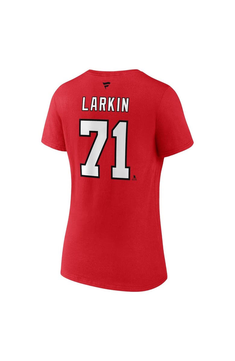 FANATICS Women's Fanatics Branded Dylan Larkin Red Detroit Red Wings Special Edition 2.0 Name & Number V-Neck T-Shirt, Alternate, color, Red