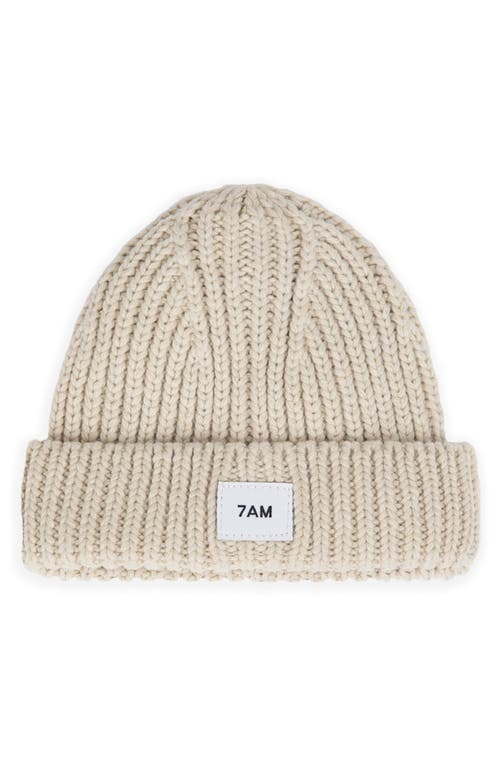 7 A.M. Enfant Kids' Chunky Beanie in Sand  product