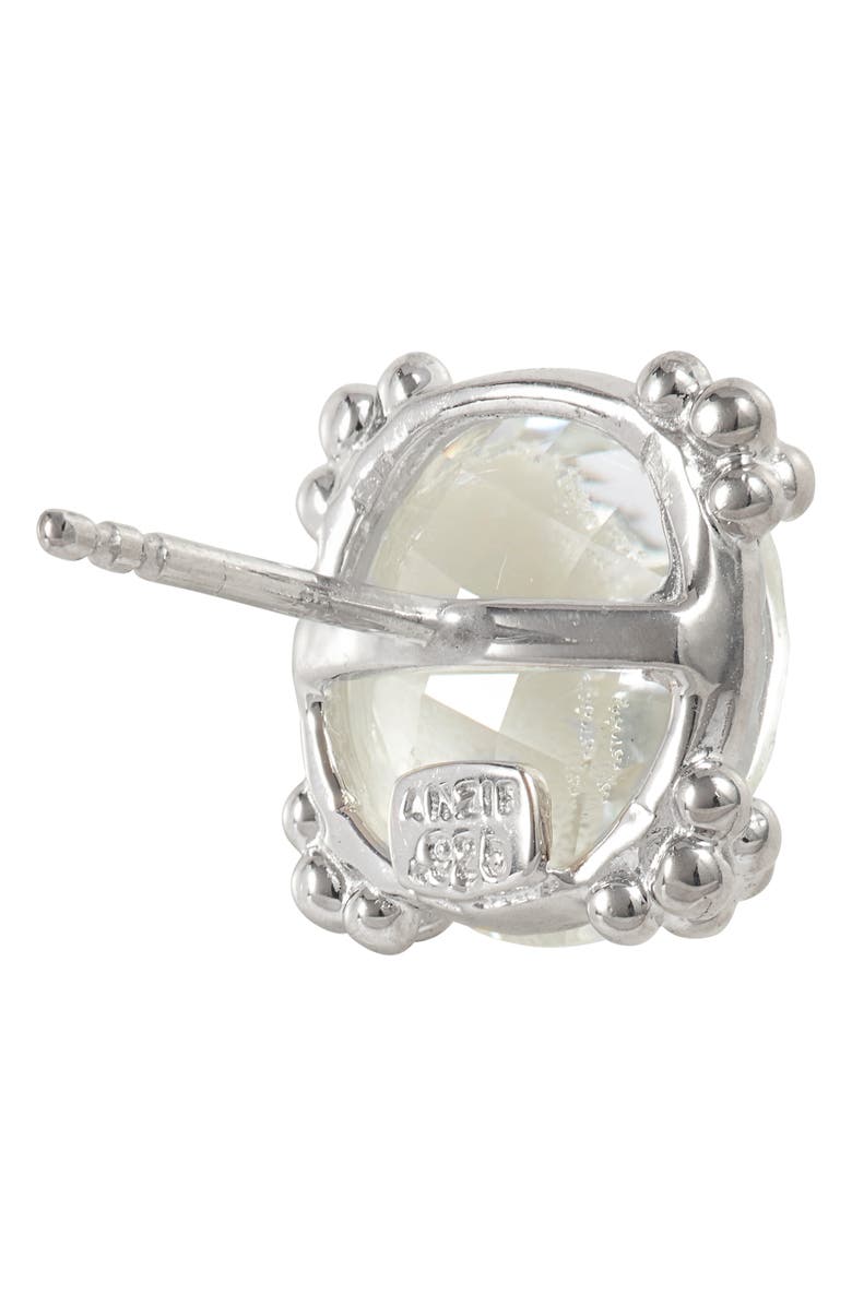 Anzie Cluster Topaz Stud Earrings, Alternate, color, White Topaz