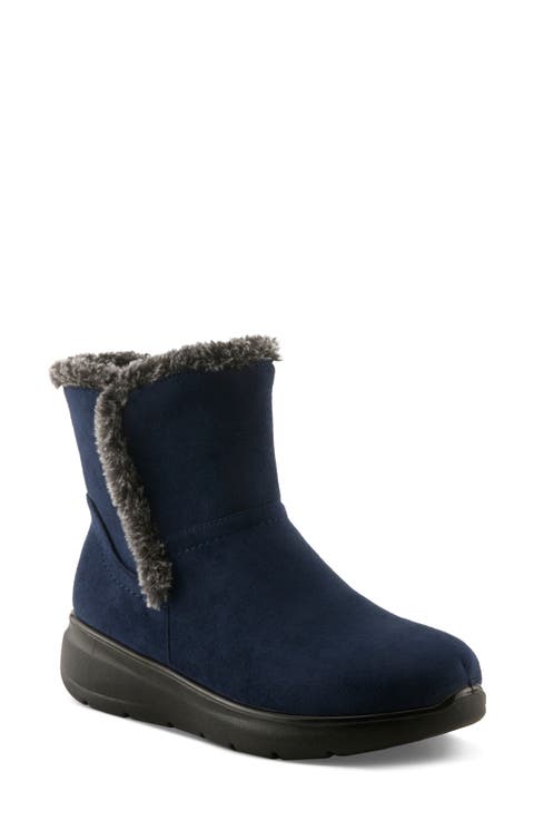 Daeloriah Water Resistant Faux Fur Bootie