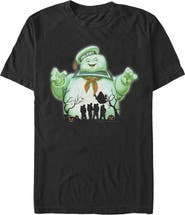 Ghostbusters Men's Ghostbusters Halloween Stay Puft Marshmallow Man  Graphic T-Shirt