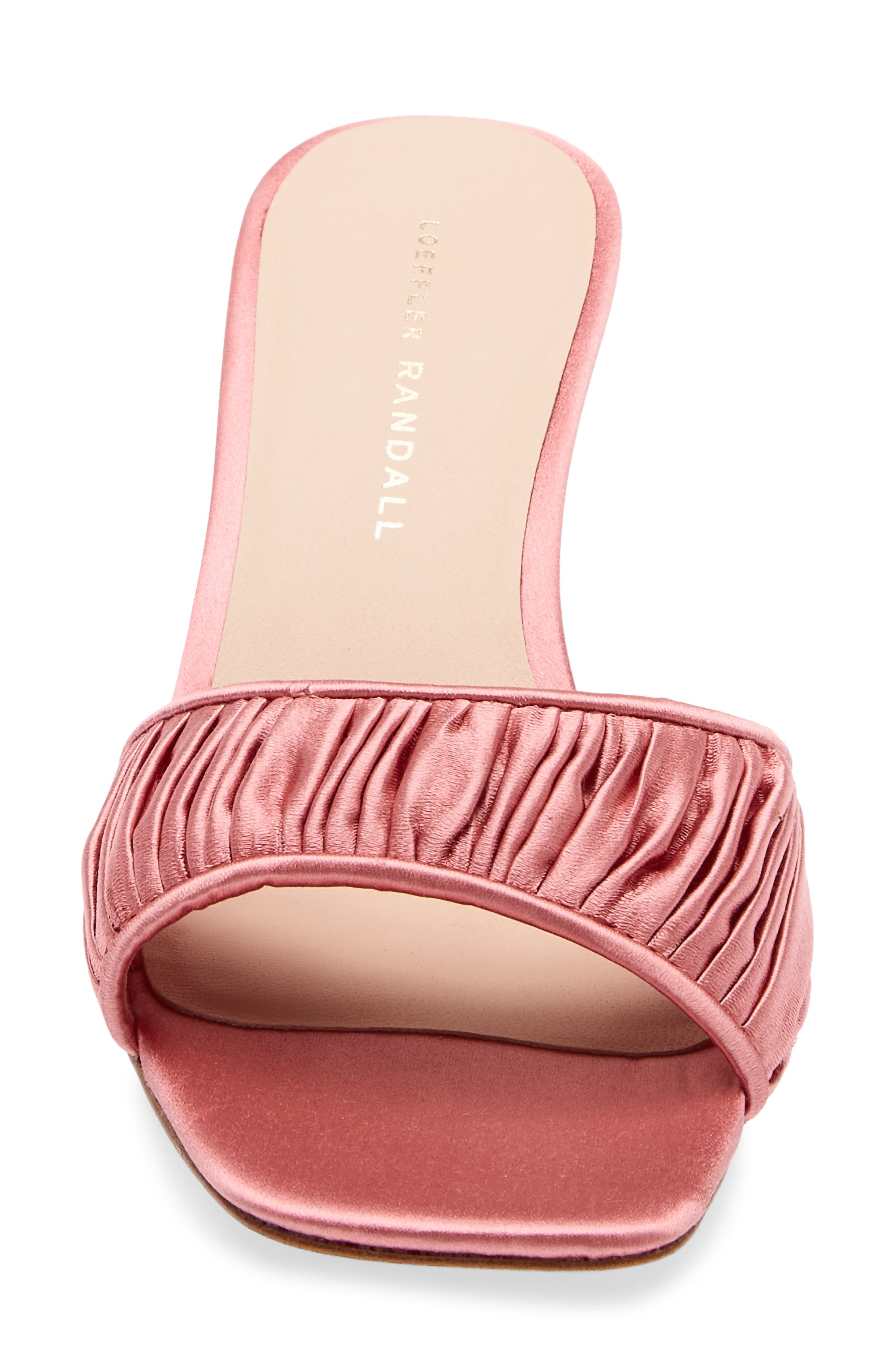 Loeffler Randall Naima Gathered Sandal, Alternate, color, Rose