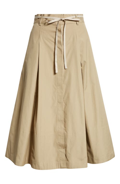 Vince Canvas Tape Skirt In Sandbar