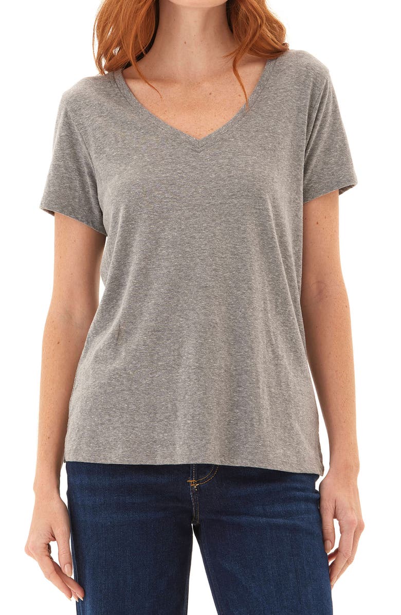 Threads 4 Thought Pattie V-Neck Triblend T-Shirt, Main, color, 