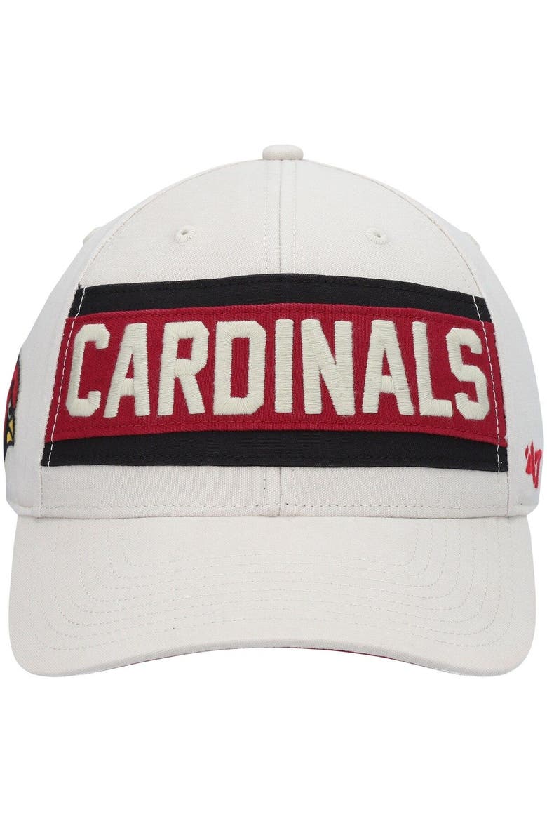 Men's '47 Cream Arizona Cardinals Crossroad MVP Adjustable Hat, Alternate, color, Cream