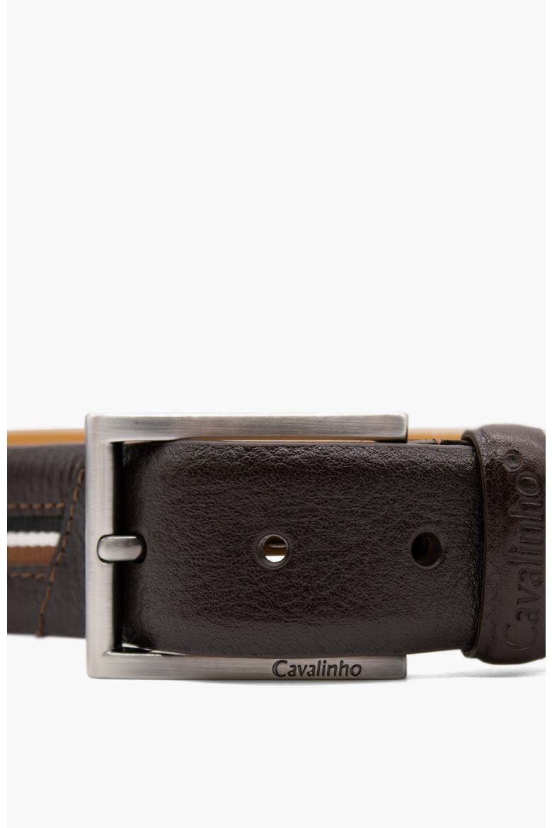 The Sailor 543 Leather Belt, Alternate, color, Brown