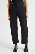 Nili Lotan Shon Wool Barrel Leg Pants