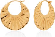 Monica Vinader Talisman Hoop Earrings