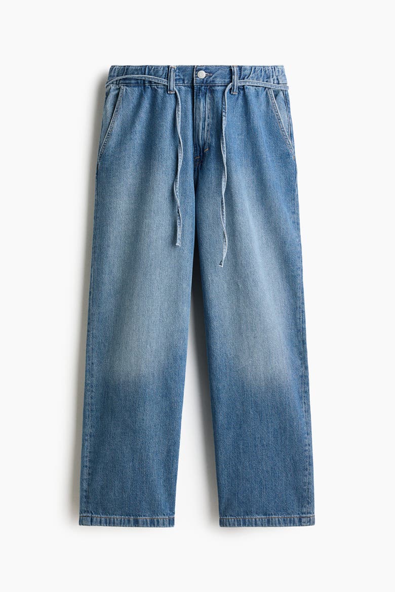 Baggy Jeans, Alternate, color, Denim blue