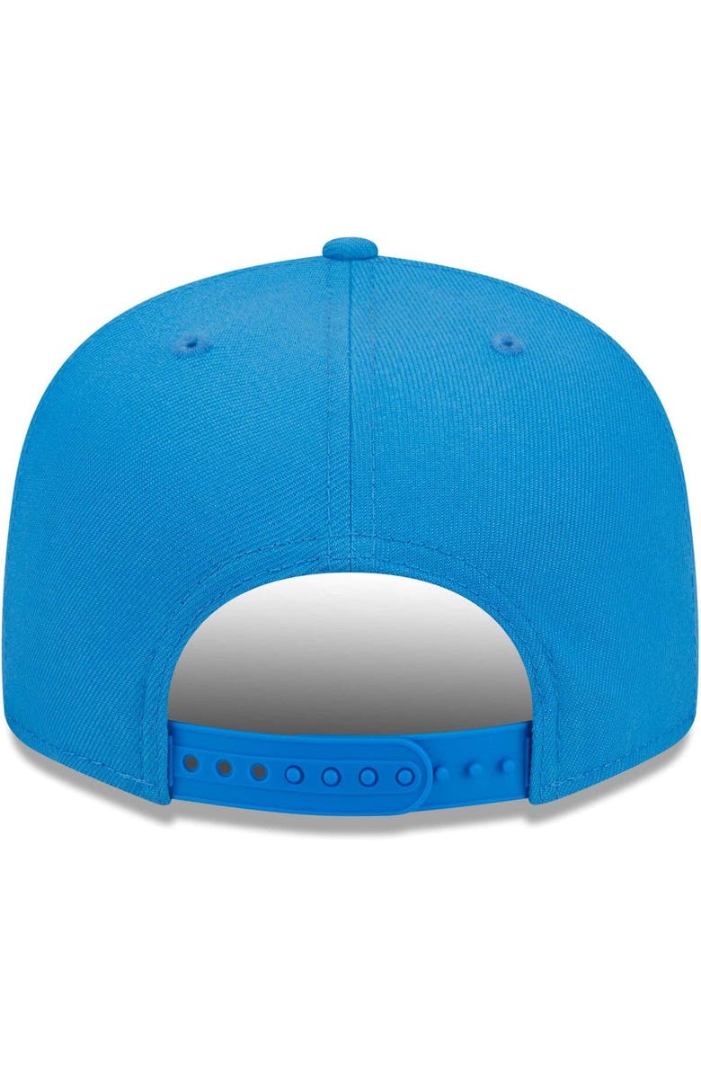 New Era Men's New Era Powder Blue Los Angeles Chargers Word 9FIFTY Snapback Hat, Alternate, color, 
