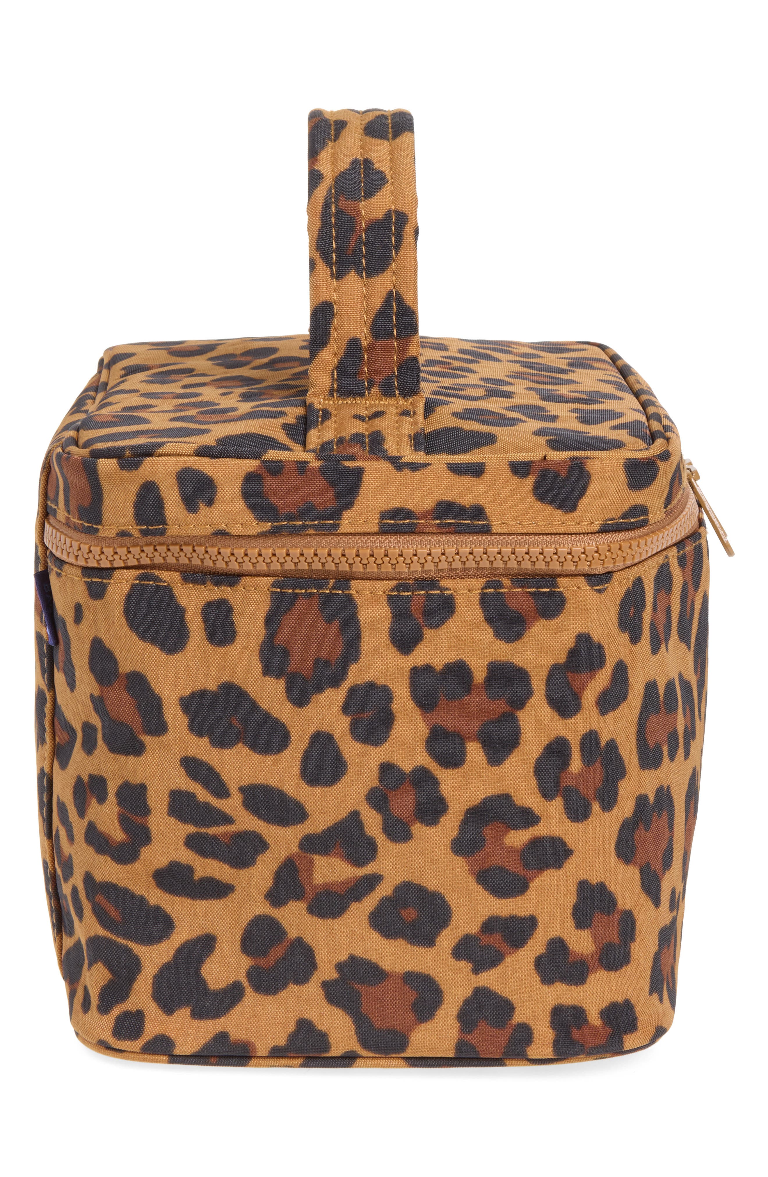 Large Cosmetic Case, Alternate, color, LEOPARD