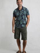 Weird Fish Sarat Printed Polo