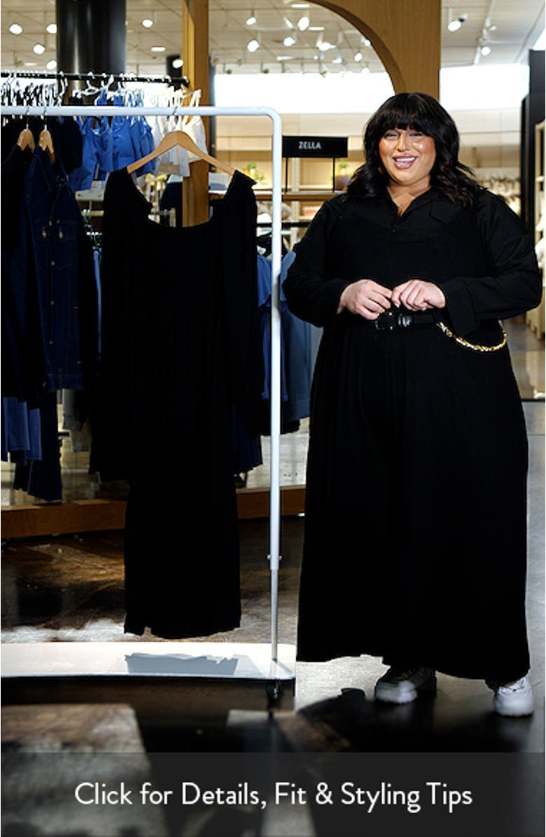 Sadie Smocked Bodice Long Sleeve Maxi Dress, sales video thumbnail