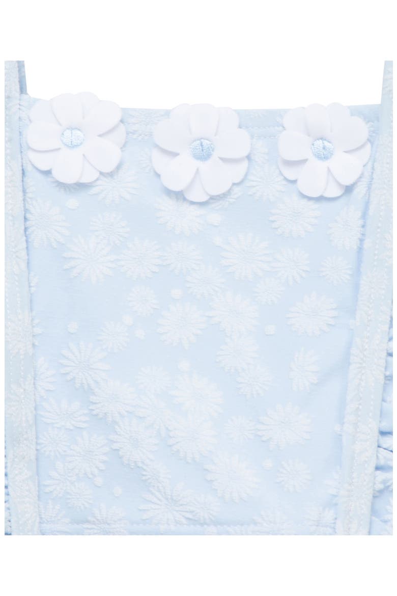 Daisy Ruffled UPF 50+ Two-Piece Bikini, Alternate, color, BLUE