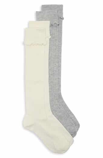 Assorted 2-Pack Turn Cuff Knee High Socks