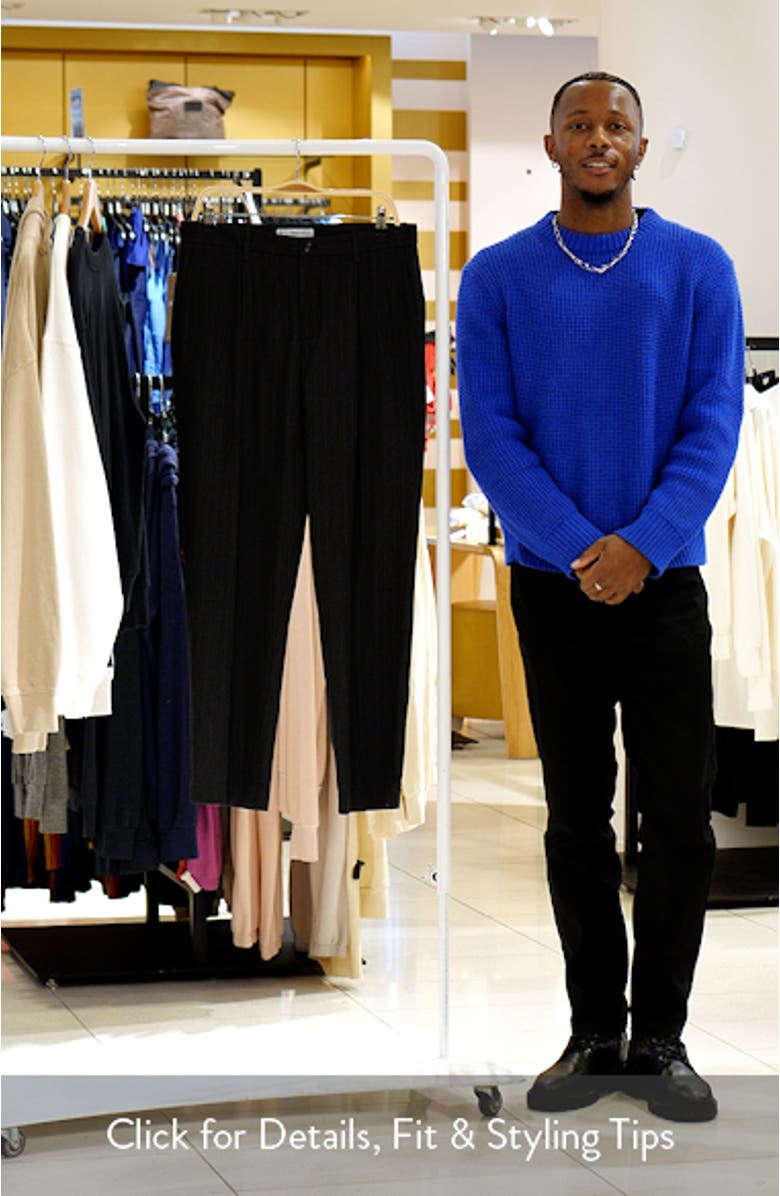 Regular Fit Pleated Pants, sales video thumbnail