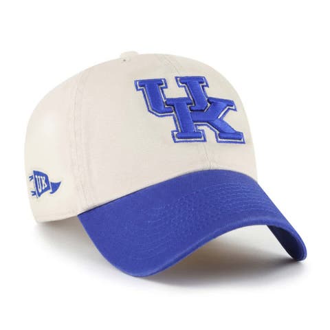 Men's '47 Cream Kentucky Wildcats Grand Stand Clean Up Adjustable Hat