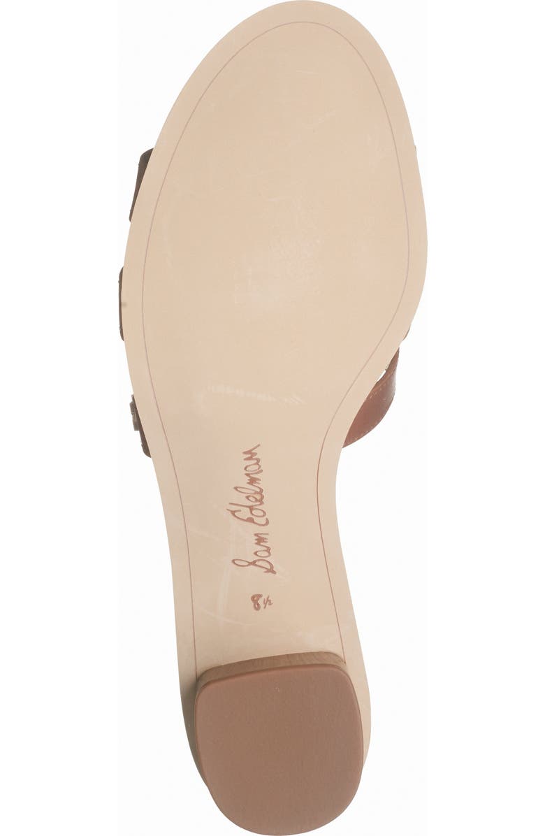 Sam Edelman Illie Slide Sandal, Alternate, color, Dark Bourbon