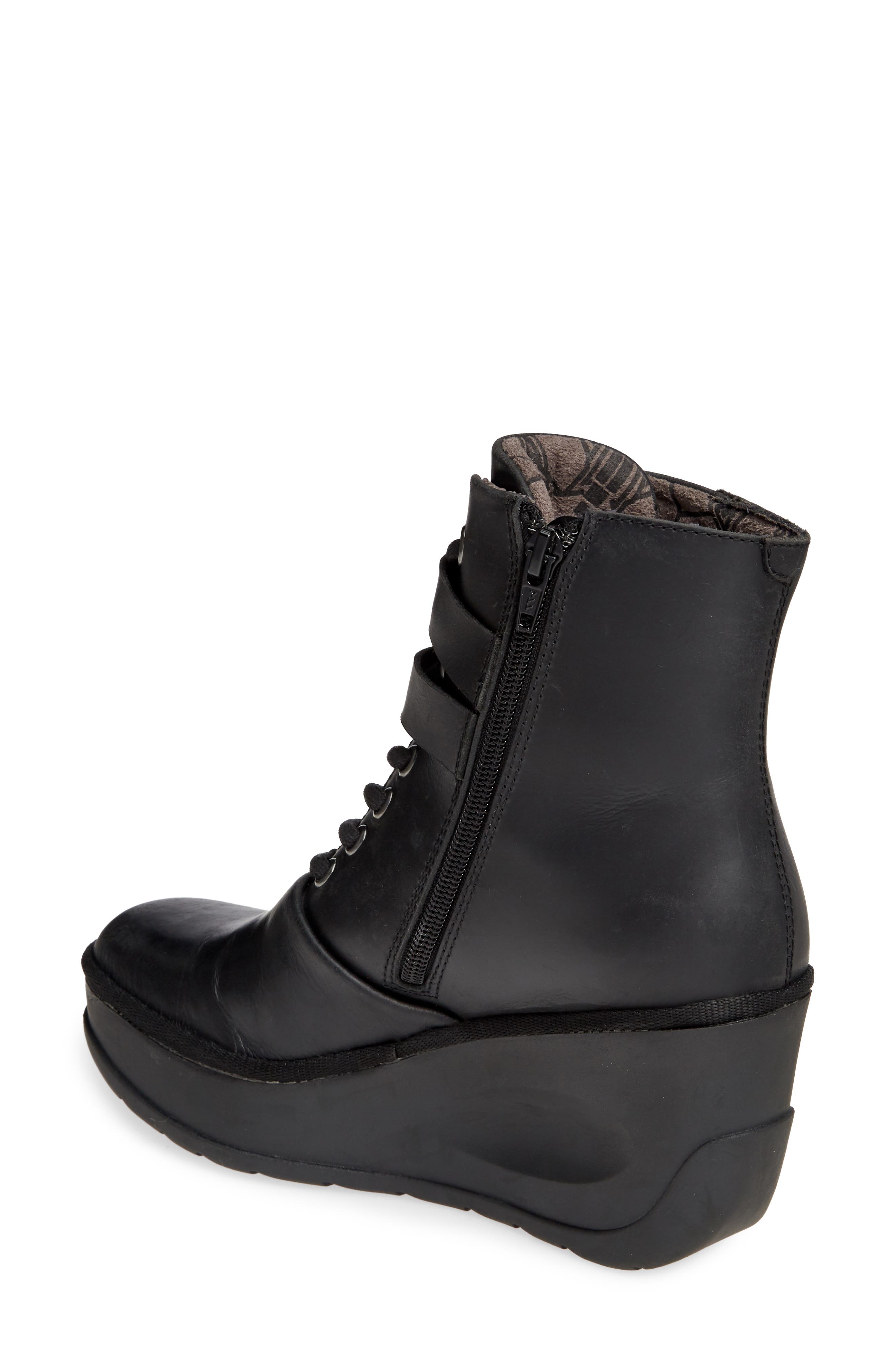 Fly London Jabi Wedge Bootie, Alternate, color, 