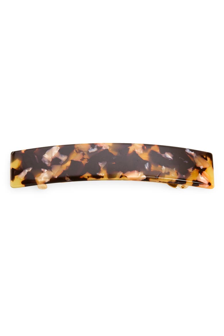 Rectangular Barrette, Main, color, PINK