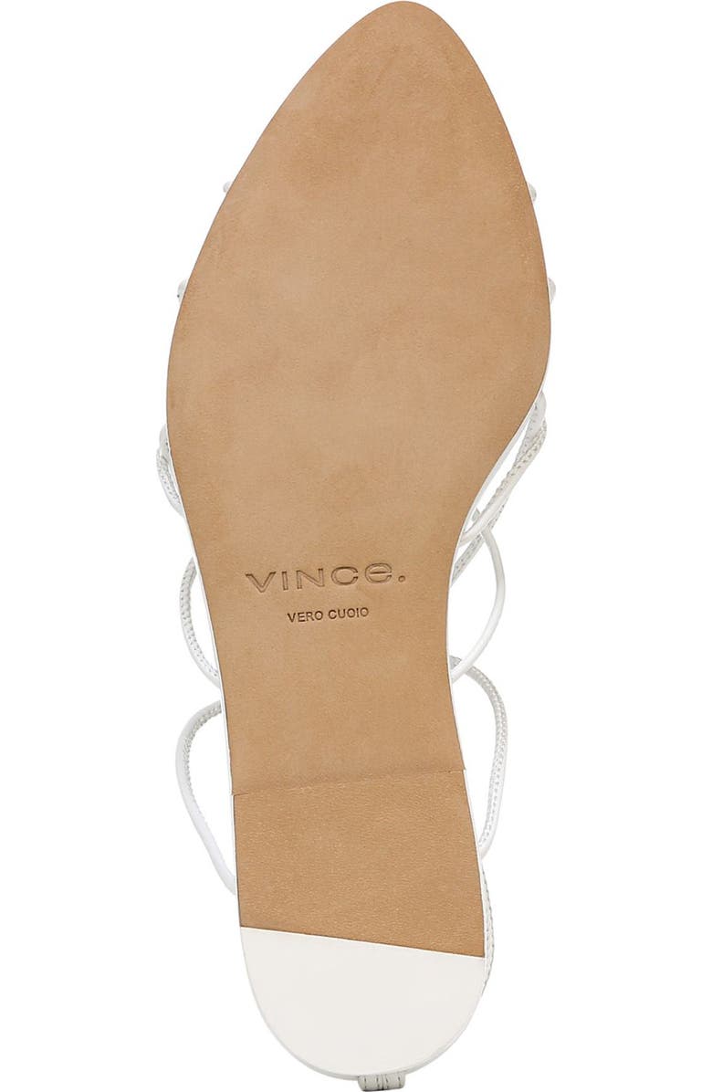 Vince Kenna Strappy Sandal, Alternate, color, Opticwht