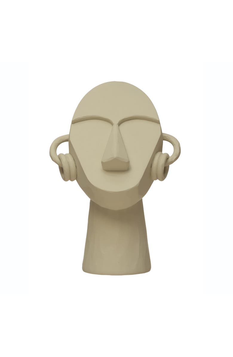 Storied Home Resin Bust, Main, color, White