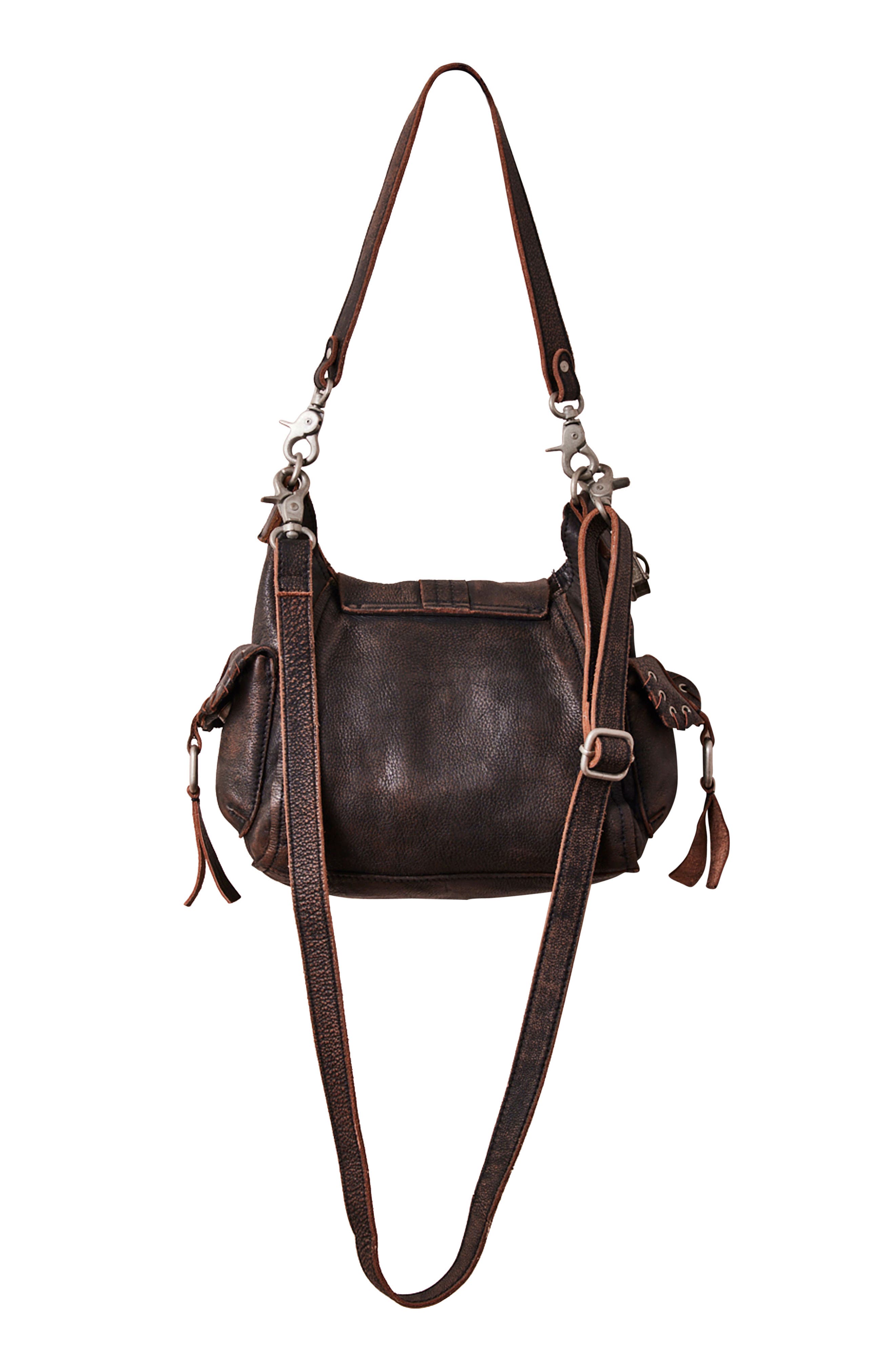 Free People We the Free Baby Leigh Leather Crossbody Bag, Alternate, color, 