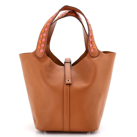 Picotin Lock Bag Tressage Epsom MM