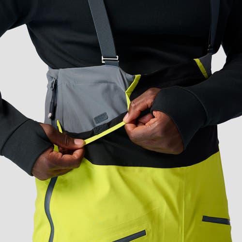 Backcountry Gore-tex Windstopper Hybrid Touring Bib Pant In Green