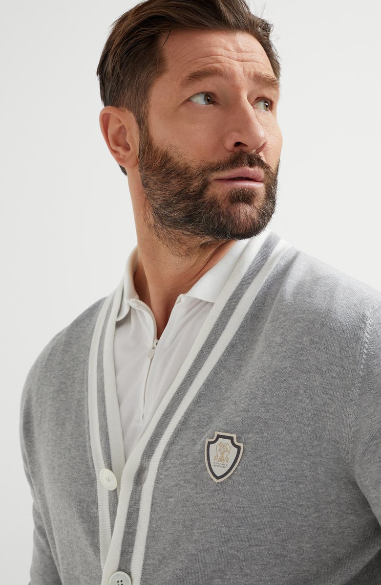 Brunello Cucinelli Cotton cardigan, Alternate, color, 