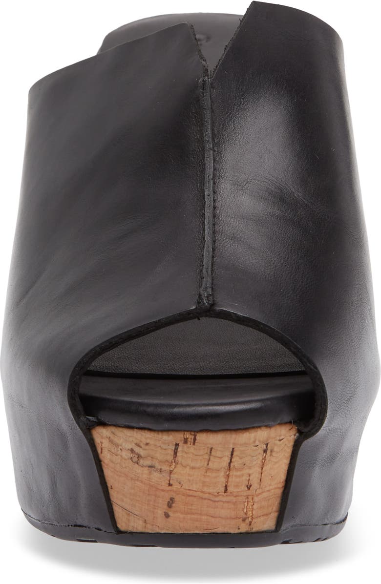 Chocolat Blu Gamma Peep Toe Platform Slide Sandal, Alternate, color,