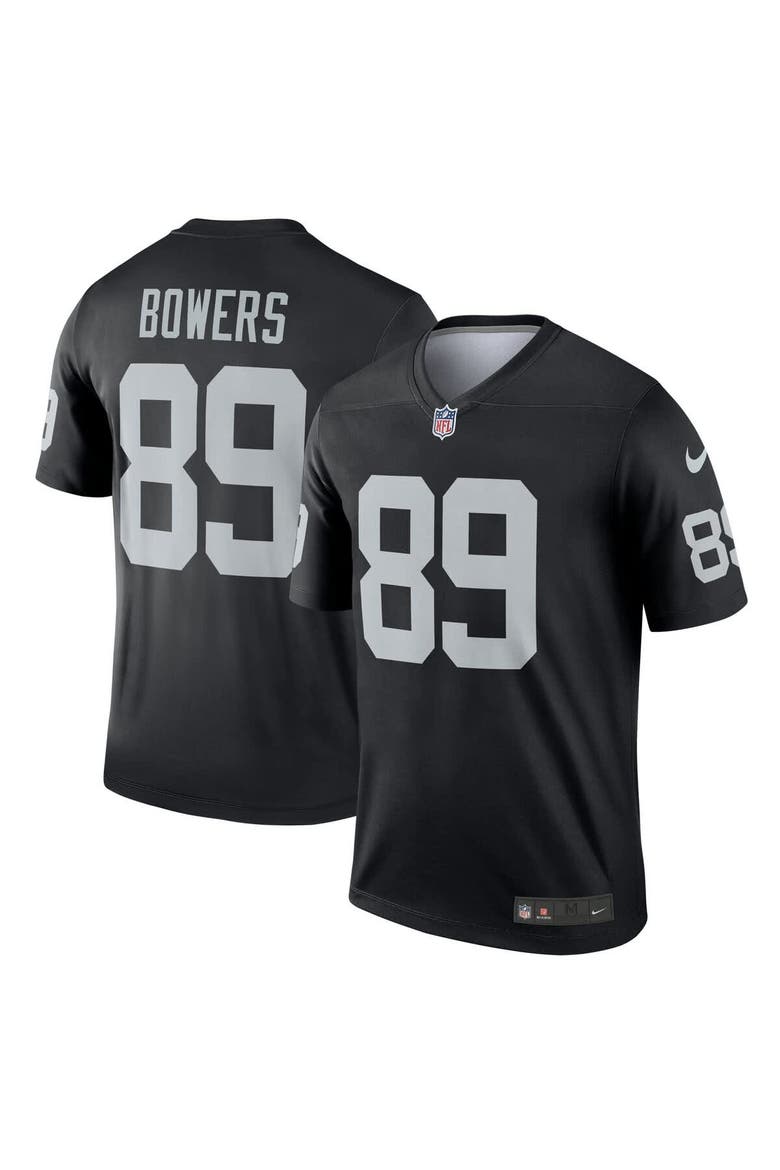 Men's Nike Brock Bowers Black Las Vegas Raiders Legend Player Performance Top, Main, color, Black